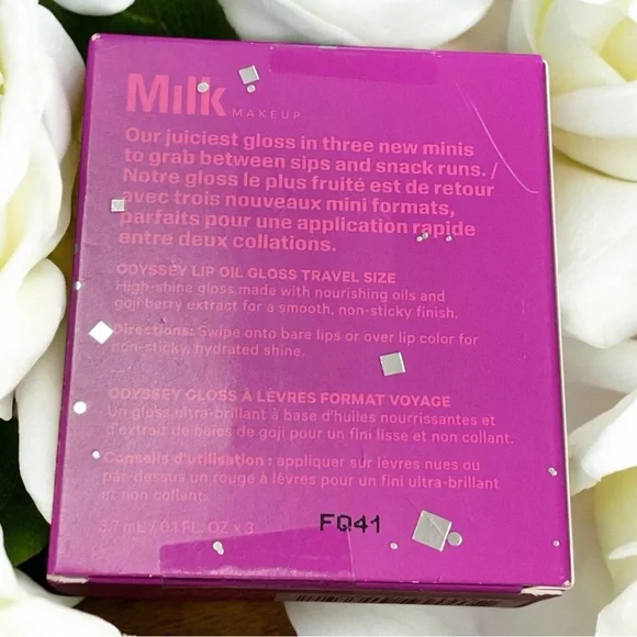 MILK MAKEUP ODYSSEY FUN SIZE LIP OIL GLOSS FUN FAVES SET